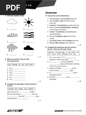 Link it Review_test_Units_1-2_B