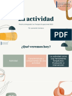 Clase 2 - La Actividad 13.04.2023