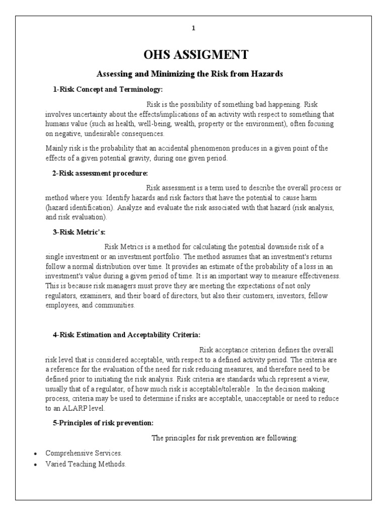 ALARP Risk Management Principles | PDF | Risk | Risk Management