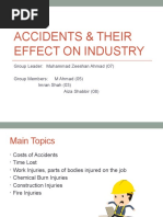 Accidents & Their Effect On Industry