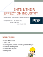 Accidents & Their Effect On Industry