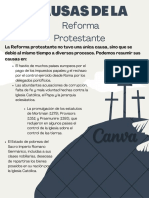 Causas de La Reforma Protestante