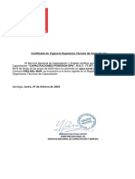 Certificado de Vigencia Organismo Técnico de Capacitación