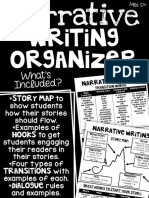 Narrative Writing Organizer