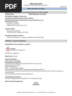 MSDS Sodium Benzoate