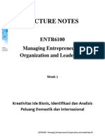 LN2-Kreativitas Ide Bisnis, Identifikasi Dan Analisis Peluang Domesti