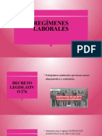 Regimenes Laborales