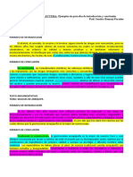Modelos de Párrafos de Introducción y Conclusión-Textos Expositivos y Argumentativos