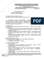 Himbauan Pelaksanaan Evaluasi Semester MADIN 2022-2023