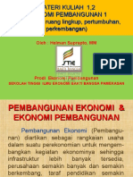 1,2. Materi Kuliah Ekonomi Pembangunan