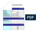 Plantilla Sprint Backlog