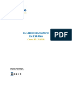 Informe El Libro Educativo en España Curso 2017 - 2018