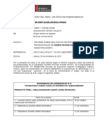 Informe Practicas Preprofesionales Quispe Pacori Susan Rocío - 2021