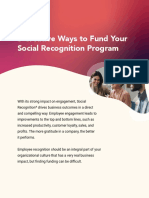 3 Creative Ways To Fund Social Recognition