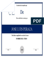 6 Certificado de Finalizacion en Azul Oscuro