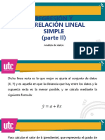 Regresión y Correlación Lineal Simple Parte Ii