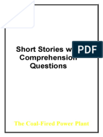 Short Stories With Comprehension Questions