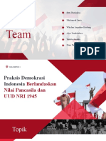 KLP 1 Praktis Demokrasi Indonesia Berlandaskan Nilai Pancasila Dan UUD NRI 1945