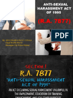 Anti-Sexual Harassment Act OF 1995: By: Spo2 Maria Paz P. Conag Chief WCPD Pnco Borongan City Police Station