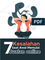 7 Kesalahan Saat Awal Memulai Jualan Online