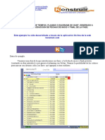 2-Ejemplo 2 Planing o Diagrama de Tiempos Realizado A Partir de Las Fechas de Inicio y Fin