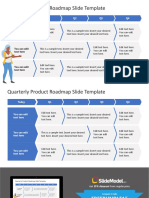 FF0451 01 Quarterly Product Roadmap Powerpoint Template 16x9 1