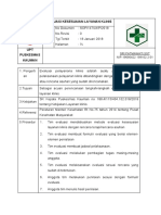 Sop Evaluasi Kesesuaian Layanan Klinis