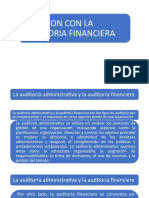 7.7 La Adutoria Administrativa y Financiera