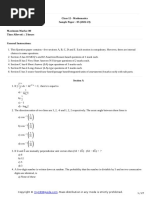 12 Mathematics Sp05