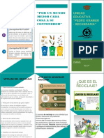 Triptico Del Reciclaje