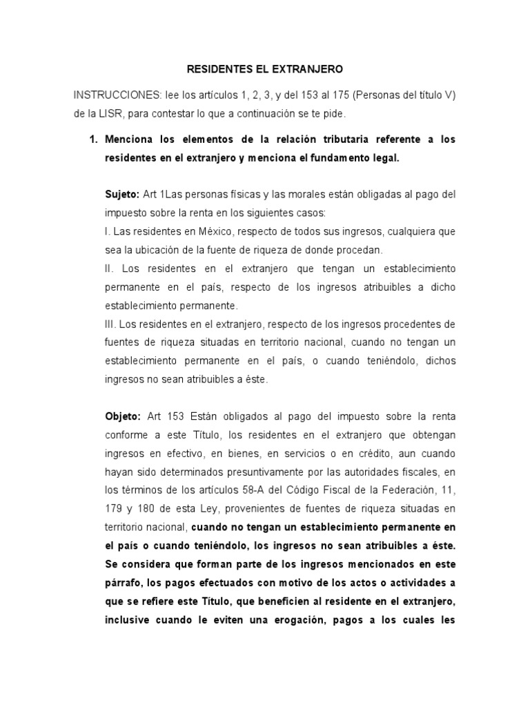 CUESTIONARIO 2 Unidad 4 | PDF | Impuesto sobre la renta | Impuestos