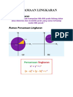 Persamaan Lingkaran