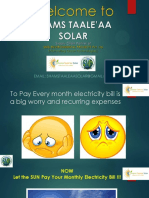 Presentation on Rooftop Solar installatin