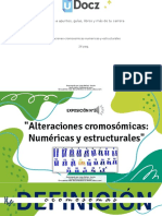 Alteraciones Cromosomicas