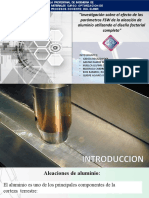 Investigación Sobre El Efecto de Los Parámetros FSW de La Aleación de Aluminio Utilizando El Diseñoooo