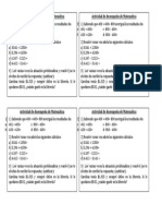 Act. Desempeño Matemática