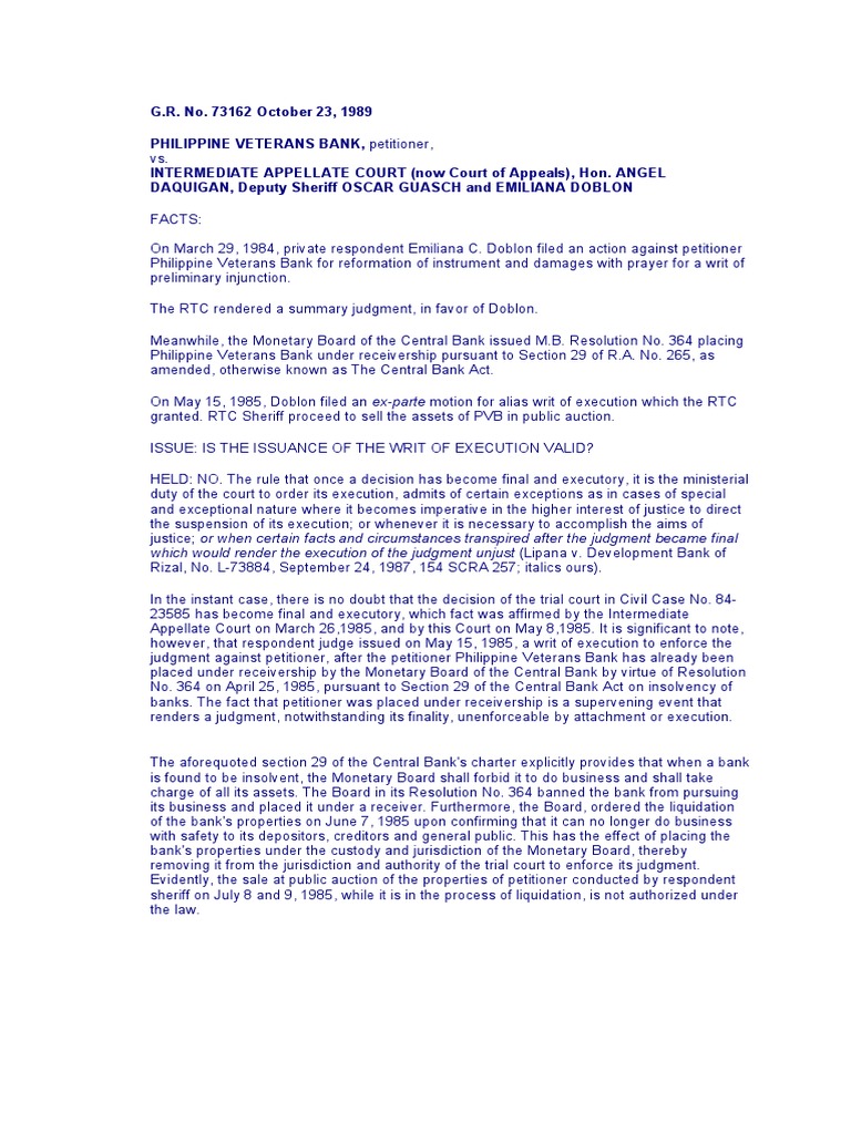 Civ pro philippine veterans bank v iac 12may23 pdf judgment