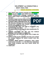 TB2 - SWOT - CONDUCTING A SWOT ANALYSIS - REGARDING For PERSONAL ANALYSIS OK