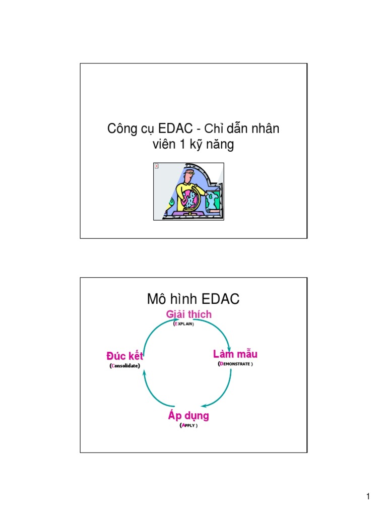 Công Cụ EDAC - Cách Thức Chỉ Dẫn Nhân Viên | PDF