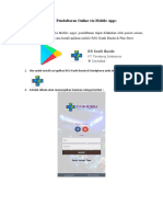 HandOut Pendaftarab Online Mobile Apps