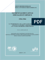 Tendencias Educativas en Mexico - 1934-1964-tomo-III - JAIME TORRES BODET PDF