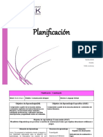 Planificación ARTES INTEGRADO