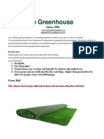 Green Grass Mat