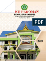 Buku Pedoman Skripsi STAIN SAR 2022