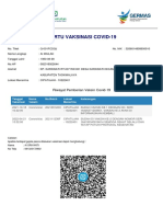 Kartu Vaksinasi Covid-19: Riwayat Pemberian Vaksin Covid-19