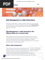 Data Management vs. Data Governance - Why You Need Both - DataGalaxy