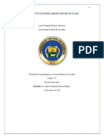 Testamento Solemne Abierto Hecho en Clase - Luis Fernando Estévez - Cuarto C