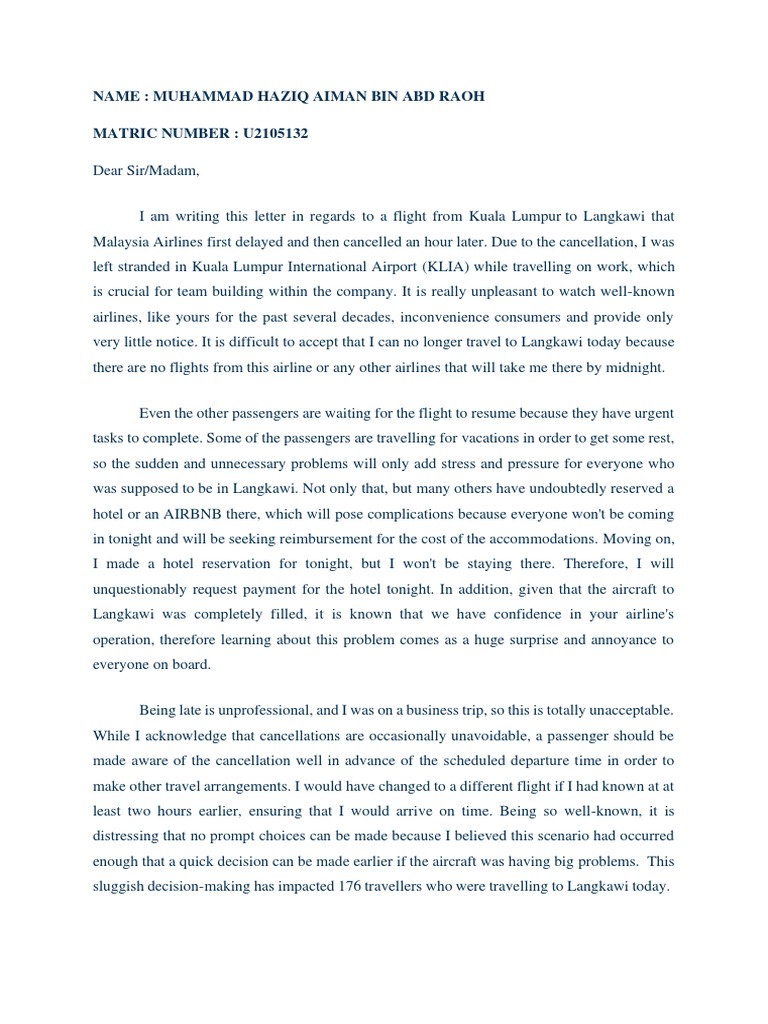 Assignment 1 GLT1023 (MUHAMMAD HAZIQ AIMAN -U2105132 | PDF | Transport ...