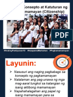 Konsepto at Katuturan NG Pagkamamamayan (Citizenship)