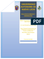 Tarea 1 Aspectos Fundamentales Que Conforman La Transparencia y El Acceso A La Información